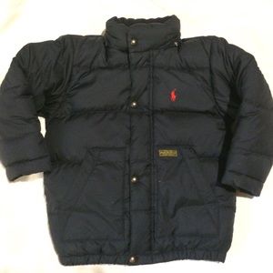 POLO Ralph Lauren 3/3T Dark Blue Puffer Coat